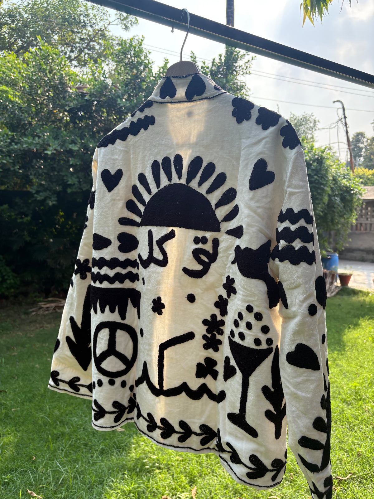 Sabr Shukr Hand Embroidered Suzani Jacket