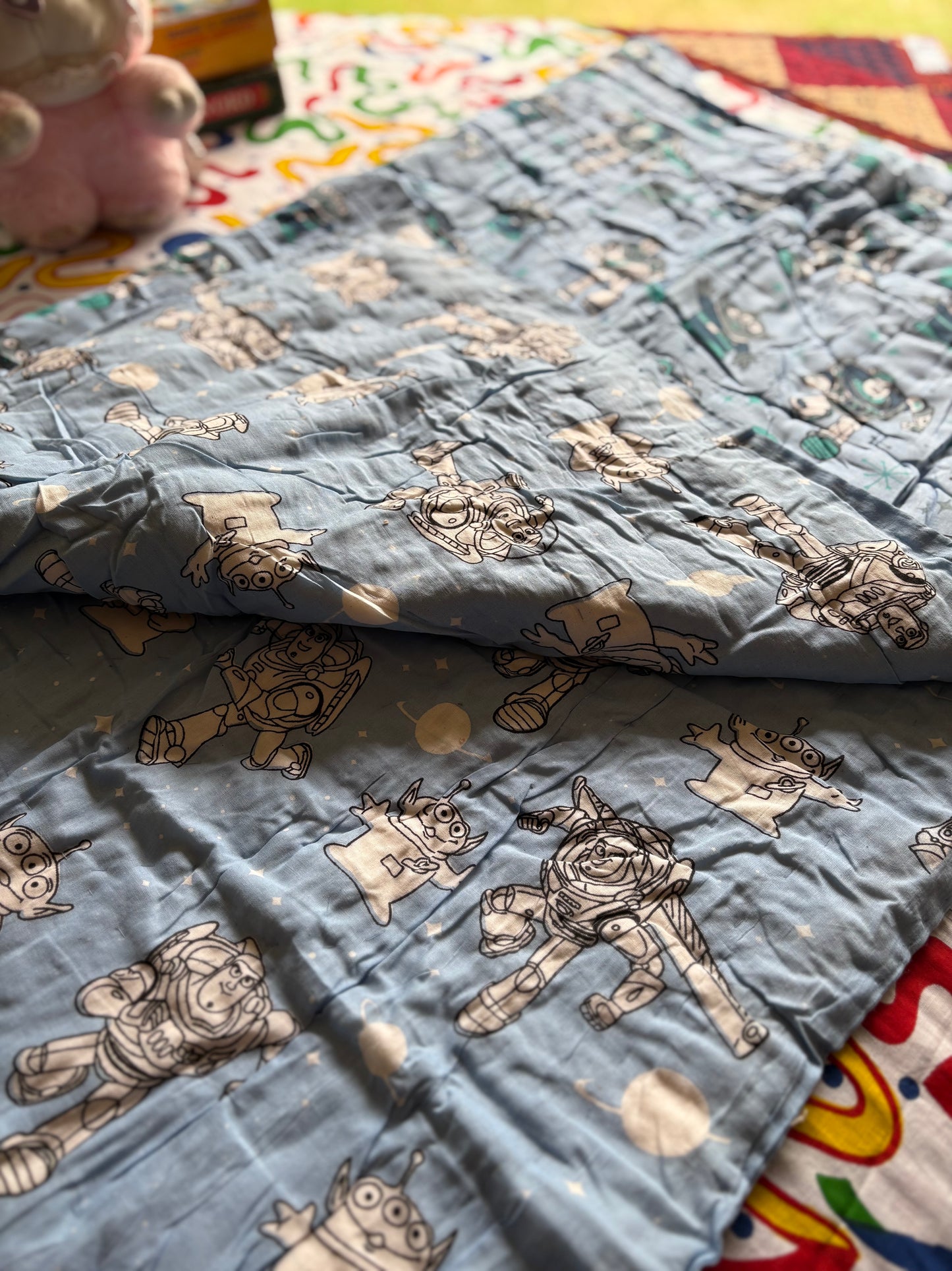 Buzz Lightyear Baby Quilt (Surgical Cotton)