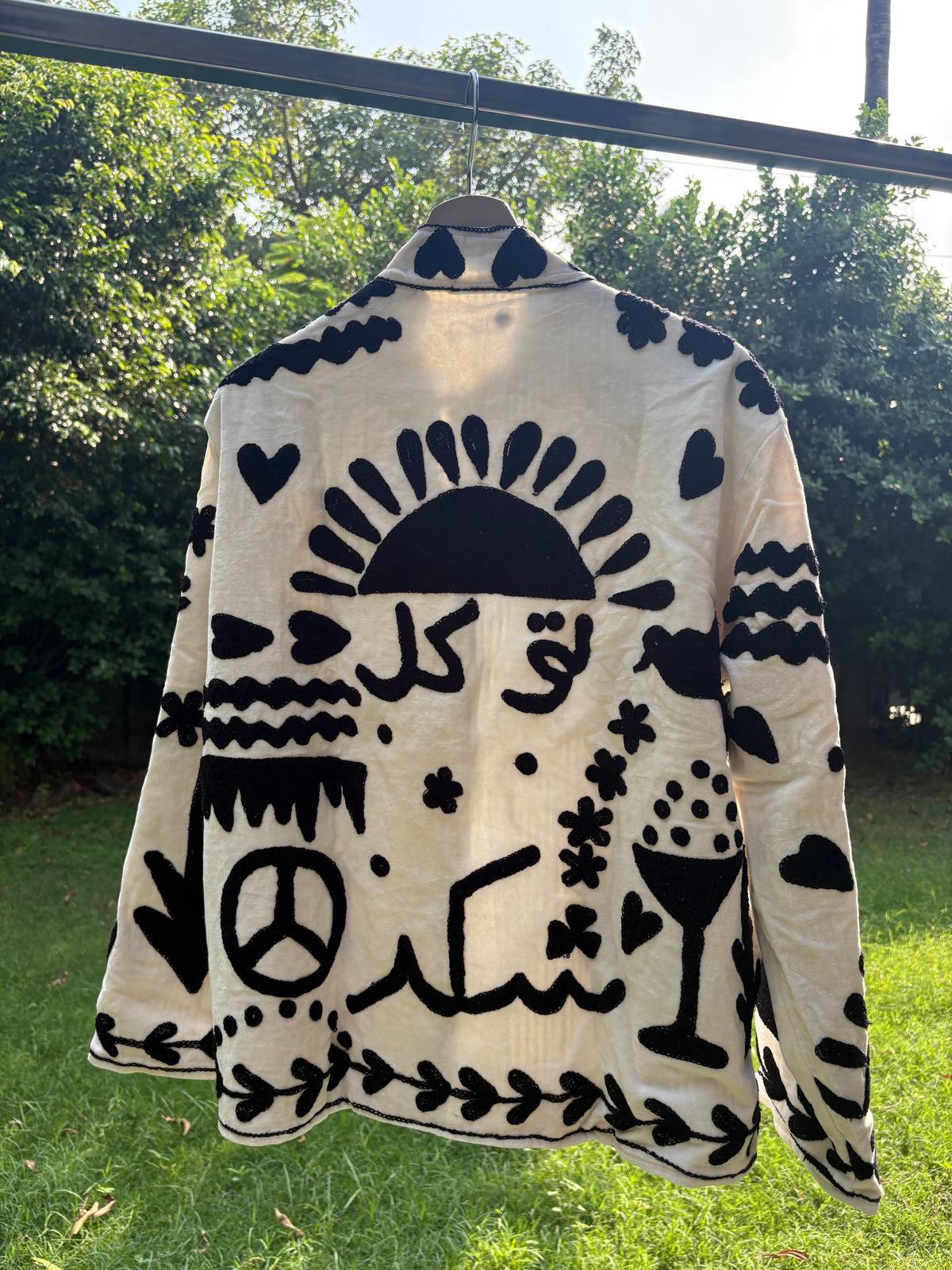 Sabr Shukr Hand Embroidered Suzani Jacket