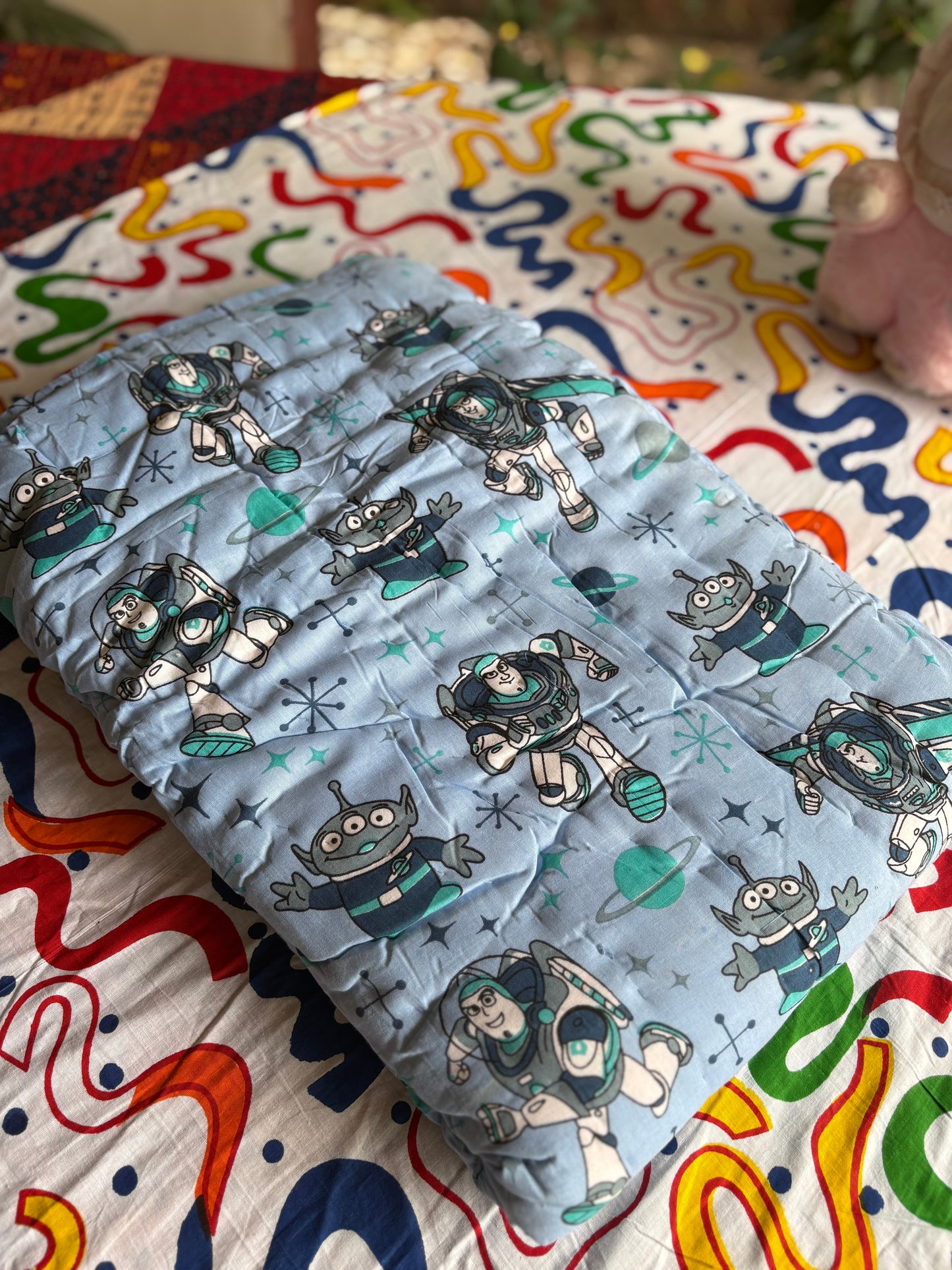 Buzz Lightyear Baby Quilt (Surgical Cotton)