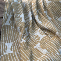 Dabu Print Handblock Sofa Throw