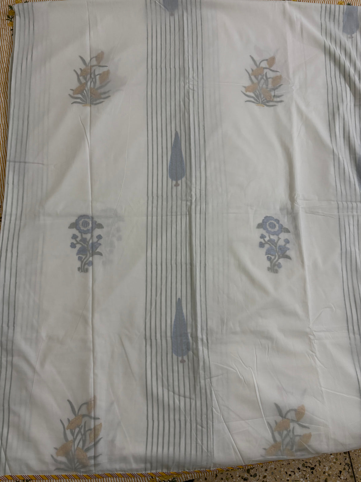 Striped Palm Muslin Dohar