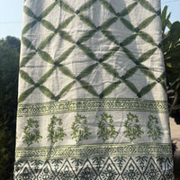 Mughal Garden Single Bed (Mul Cotton) (60”x90”)