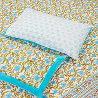 Hand Block Sanganer Bedsheet