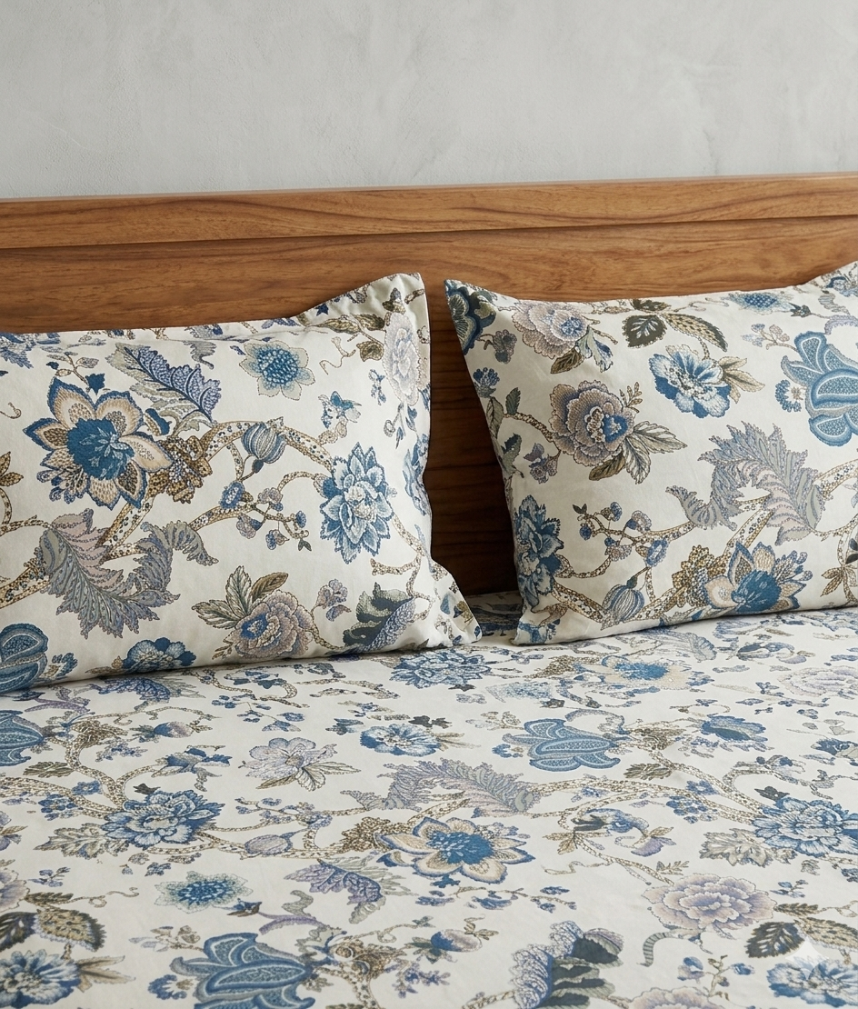 Fitted Digital Chintz Bedsheet