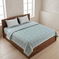Handblock Sanganer Bedsheet