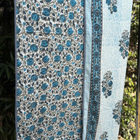 Handblock Dohar Pair (Mul Cotton) (60”x90”)