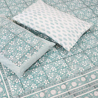 Handblock Sanganer Bedsheet