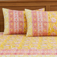 Handblock Sanganer Bedsheet King Size