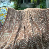Dabu Print Handblock Sofa Throw