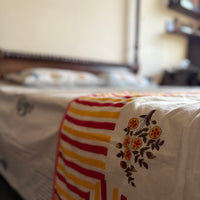 Handblock Dohar Pair (Mul Cotton) (60”x90”)