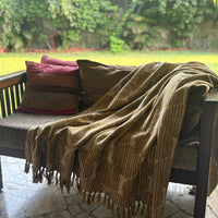 Dabu Print Handblock Sofa Throw