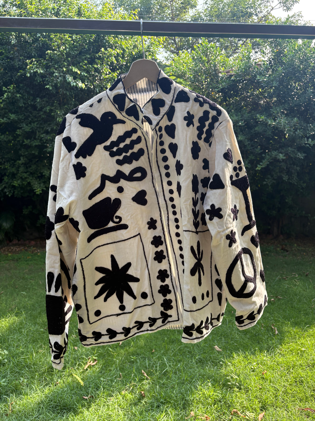 Sabr Shukr Hand Embroidered Suzani Jacket
