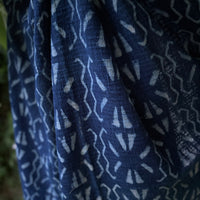 Hand Block Indigo Sofa Throw