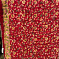Pomegranate Reversible Cotton Single Quilt (Razai)