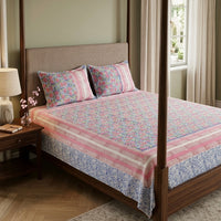 Beautiful room decor with 100% Authentic Jaipuri bedsheets