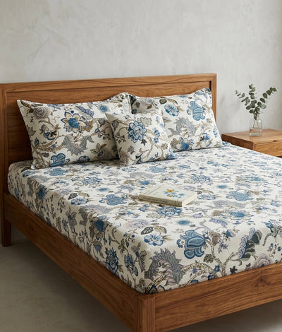 Fitted Digital Chintz Bedsheet