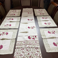 Hand made crafted in india Jaipuri block printed fabrics made from 100% Natural cotton canvas material. 