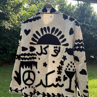 Sabr Shukr Hand Embroidered Suzani Jacket