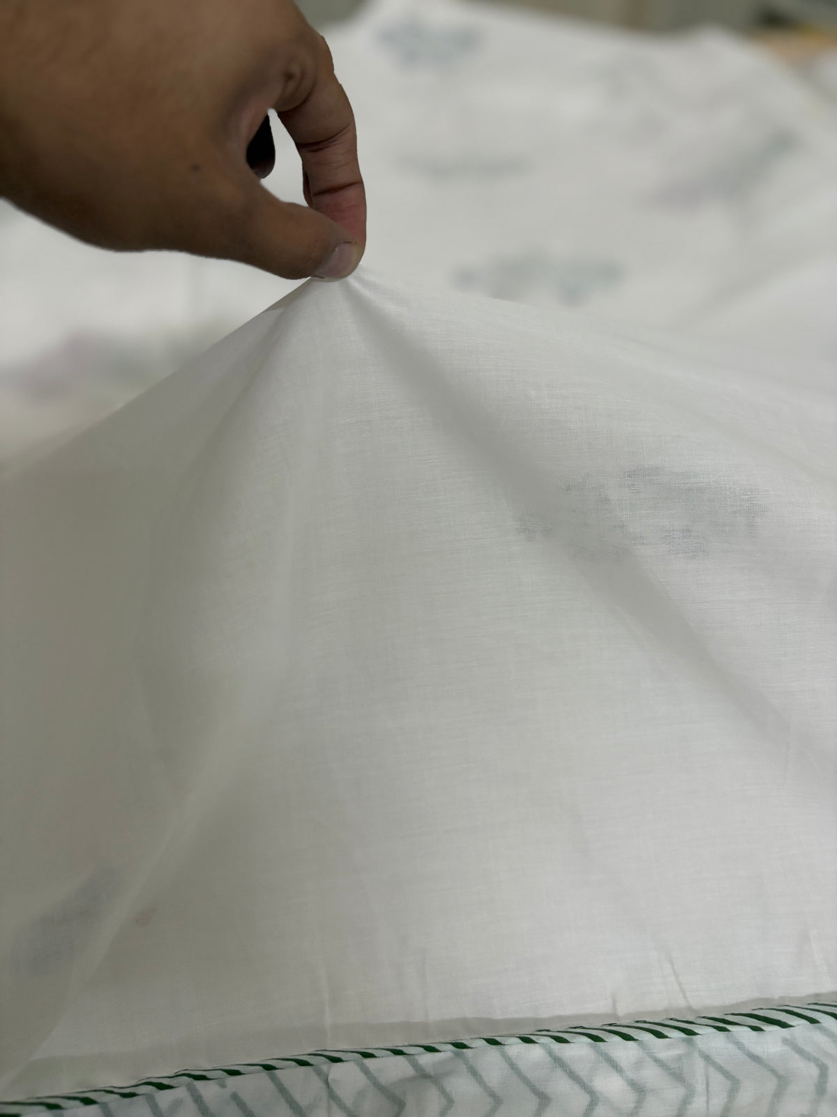 Poppy Palm Muslin Dohar