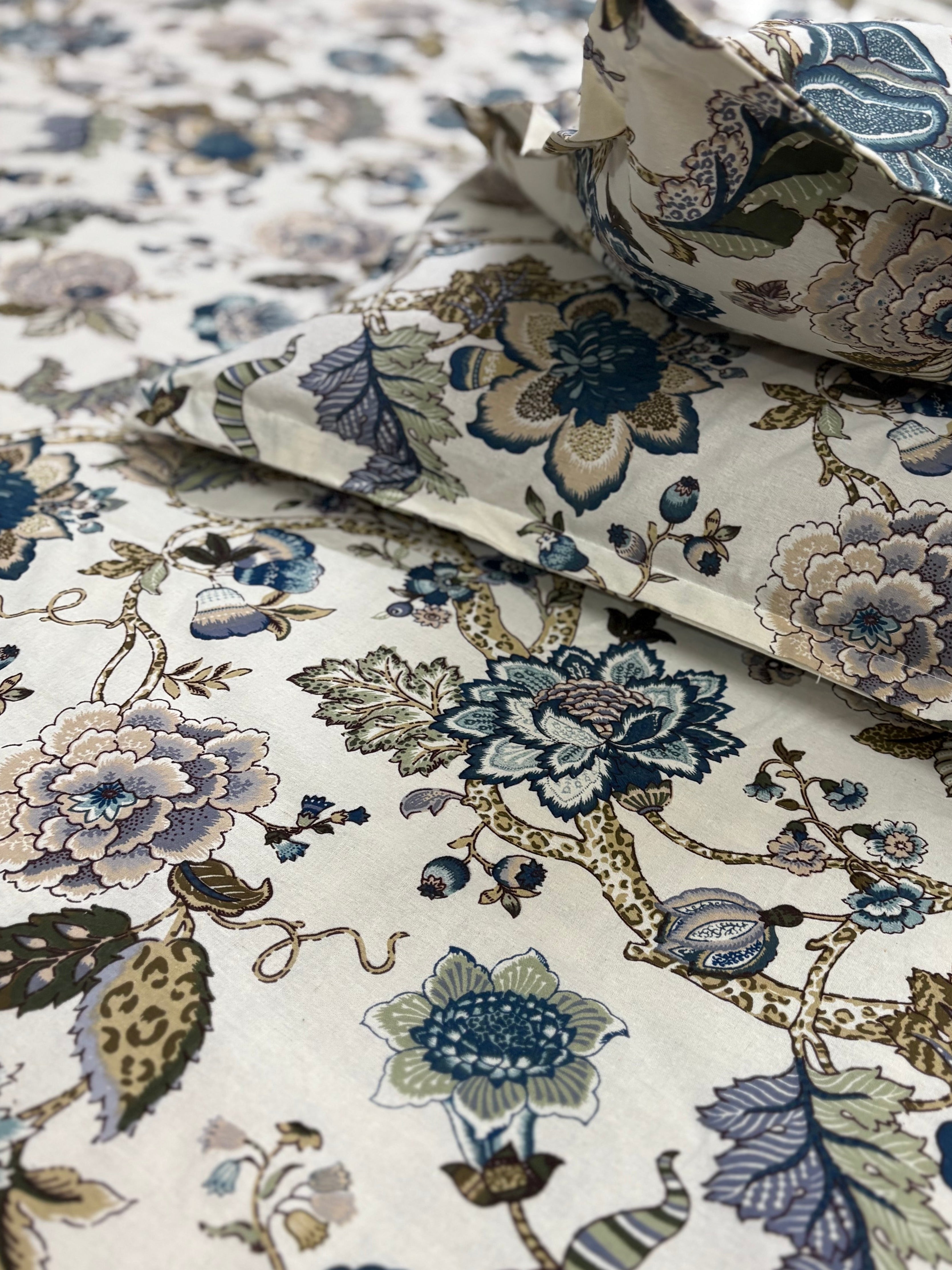 Fitted Digital Chintz Bedsheet