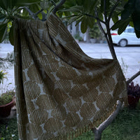 Dabu Print Handblock Sofa Throw