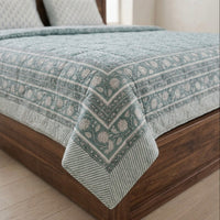 Handblock Sanganer Bedsheet