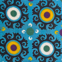 Mandala Kantha Quilted Bedcover
