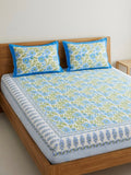 Handblock Sanganer Bedsheet King Size