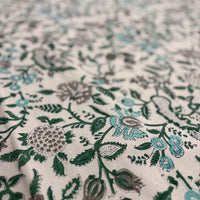 Hand Block Sanganer Bedsheet Set King Size